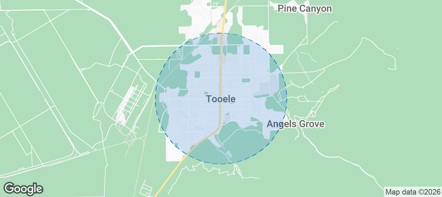 Tooele Airbnb map